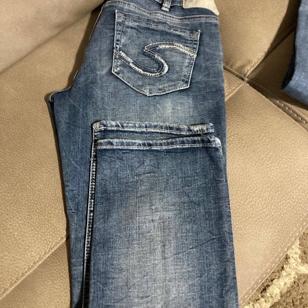 Silver Suki jeans